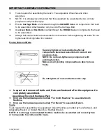 Preview for 8 page of Impex MARCY PRO SM-7409 Owner'S Manual