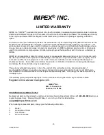 Preview for 24 page of Impex MARCY PRO SM-7409 Owner'S Manual