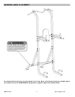 Предварительный просмотр 6 страницы Impex MARCY PRO TC-4699 Owner'S Manual