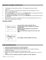 Preview for 7 page of Impex MARCY SB-10500 Owner'S Manual