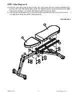 Предварительный просмотр 14 страницы Impex MARCY SB-228C Owner'S Manual