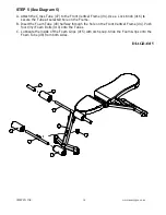 Предварительный просмотр 15 страницы Impex MARCY SB-228C Owner'S Manual