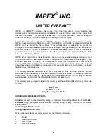 Preview for 13 page of Impex MARCY SB-241 Owner'S Manual