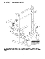 Preview for 4 page of Impex MARCY SM-1000 Owner'S Manual