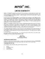 Preview for 22 page of Impex MARCY SM-1000 Owner'S Manual