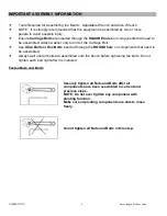 Предварительный просмотр 7 страницы Impex MARCY SM-3551 Owner'S Manual