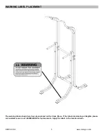 Предварительный просмотр 6 страницы Impex MARCY TC-5580 Owner'S Manual