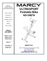 Impex MARCY ULTRASPORT NS-5887N Owner'S Manual preview