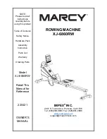 Impex MARCY XJ-6860RW Manual preview