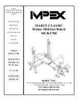 Impex MCB-5700 Owner'S Manual preview