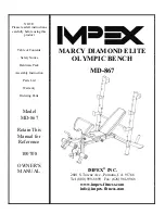 Preview for 1 page of Impex MD-867 Owner'S Manual