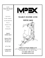 Impex MWM 1600 Owner'S Manual preview