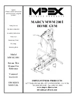 Impex MWM 2001 Owner'S Manual preview