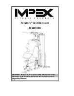 Impex MWM-988 MARCY Assembly Manual preview