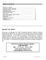 Preview for 2 page of Impex NS-40501E Assembly & Owners Manual