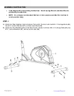 Предварительный просмотр 8 страницы Impex NS-40501E Assembly & Owners Manual