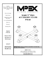 Impex PM-60 Owner'S Manual предпросмотр