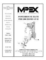 Preview for 1 page of Impex POWERHOUSE ELITE PHE1000 Owner'S Manual