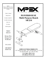 Impex POWERHOUSE SB-210 Owner'S Manual preview