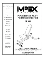Impex POWERHOUSE SB 680 Owner'S Manual preview
