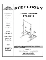 Impex STB-98010 Owner'S Manual preview