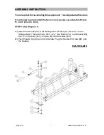 Предварительный просмотр 6 страницы Impex Steelbody STB-0130 Assembly Manual