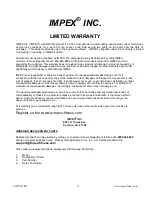 Preview for 11 page of Impex SteelBody STB-98005 Owner'S Manual