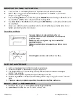 Предварительный просмотр 7 страницы Impex SteelBody STB-98501 Owner'S Manual