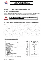 Preview for 6 page of Impresind Cold AIR FPA KITCHEN 5.0 Installation, Operation And Maintenance Instructions Manual