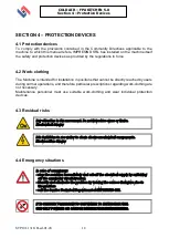 Preview for 18 page of Impresind Cold AIR FPA KITCHEN 5.0 Installation, Operation And Maintenance Instructions Manual