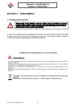 Preview for 32 page of Impresind Cold AIR FPA KITCHEN 5.0 Installation, Operation And Maintenance Instructions Manual