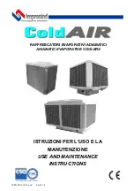 Preview for 1 page of Impresind ColdAIR FPA109 Use And Maintenance Instructions