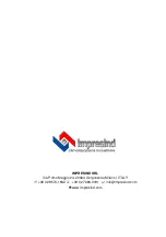 Preview for 16 page of Impresind UVL100 Manual For Installation, Use And Maintenance