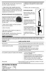 Preview for 10 page of impress IM-1005W Use And Care Book Manual