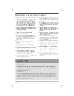 Preview for 2 page of impress IM-702 Use And Care Manual