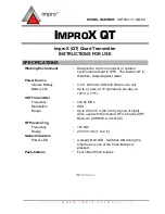 Preview for 1 page of impro IMPROX QT XQT904-1-1-GB Instructions For Use Manual