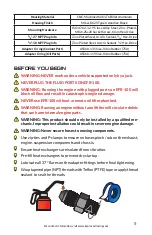 Preview for 5 page of Improved Racing EFR-100 Instructions Manual