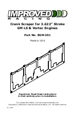 Improved Racing EGM-301 Instructions preview