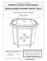 Preview for 1 page of Improvements 532761 Owner'S Instruction Manual