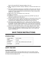 Preview for 3 page of Improvements IMP-405-BL Owner'S Manual