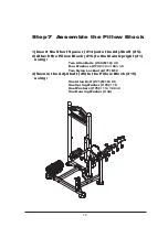 Предварительный просмотр 14 страницы impulce 2 Back Extension IT8011B Assembly Instructions Manual