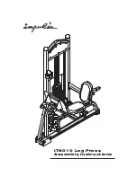 Impulse IT8010 Assembly Instructions Manual preview