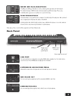 Preview for 5 page of Impulse Novation Getting Started Manual