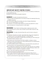 Preview for 3 page of Impulse RT700 Owner'S Manual