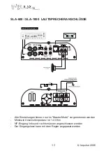 Предварительный просмотр 12 страницы Impulse SLA Series Owner'S Manual