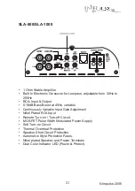 Предварительный просмотр 21 страницы Impulse SLA Series Owner'S Manual