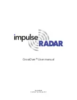 ImpulseRadar CrossOver User Manual preview