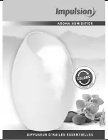 Impulsion aroma humidifier Instruction Manual preview