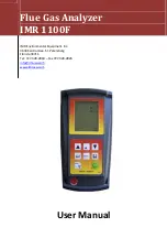 Предварительный просмотр 1 страницы IMR 1100F User Manual