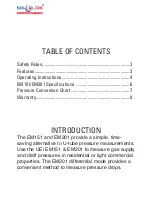 Preview for 2 page of IMR EM 151 Instruction Manual